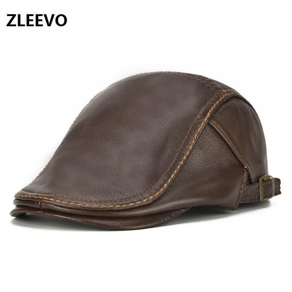 berets 2021 winter man brand genuine leather cowhide beret hats male fashion forward caps duckbill casquette boina trucker cap, Blue;gray
berets 2021 winter man brand genuine leather cowhide beret hats male fashion forward caps duckbill casquette boina trucker cap, Blue;gray