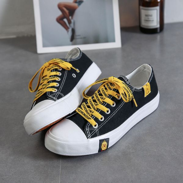 dress shoes femme canvas women sneakers casual cute duck for woman flat ladies shoe an6e, Black
dress shoes femme canvas women sneakers casual cute duck for woman flat ladies shoe an6e, Black