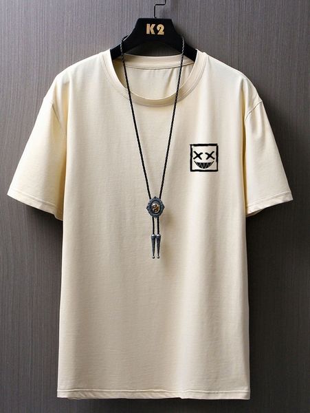 men cartoon graphic tee q2kz#, White;black
men cartoon graphic tee q2kz#, White;black