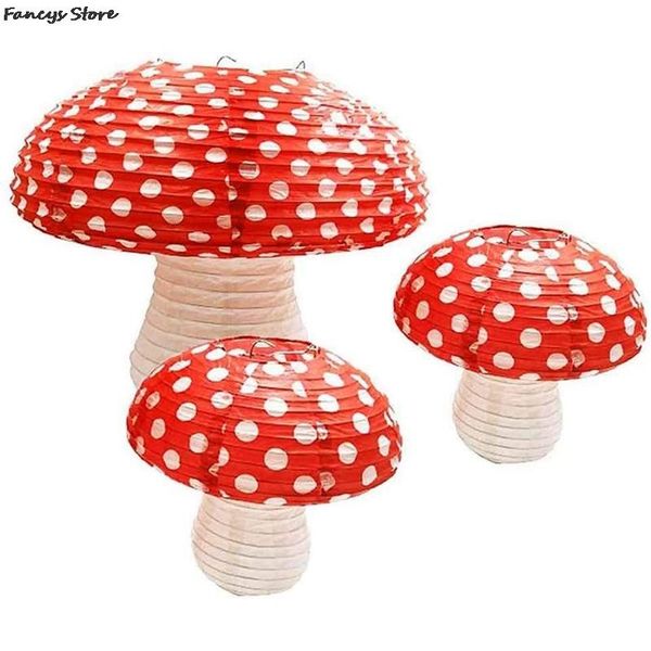 decorative objects & figurines 3 pcs paper lanterns red poisonous mushrooms halloween decoration pendants outdoor indoor camping ornaments m
decorative objects & figurines 3 pcs paper lanterns red poisonous mushrooms halloween decoration pendants outdoor indoor camping ornaments m