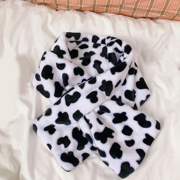 scarves warm black and white cow spots print rex fur ring muffler lady quality, Blue;gray
scarves warm black and white cow spots print rex fur ring muffler lady quality, Blue;gray
