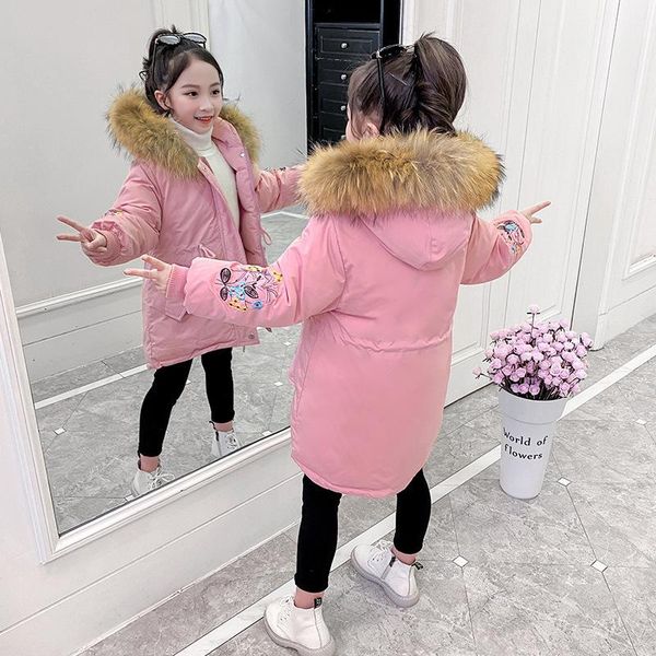 down coat 2021 winter clothes for girls long warm princess cotton jacket kid outdoor thick parka clothing hooded outerwear, Blue;gray
down coat 2021 winter clothes for girls long warm princess cotton jacket kid outdoor thick parka clothing hooded outerwear, Blue;gray