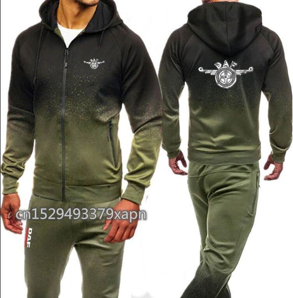 men's tracksuits daf print men sets autumn sporting suit sweatshirt sweatpants mens zipper hoodies pants slim tracksuit hooded jacket, Gray
men's tracksuits daf print men sets autumn sporting suit sweatshirt sweatpants mens zipper hoodies pants slim tracksuit hooded jacket, Gray