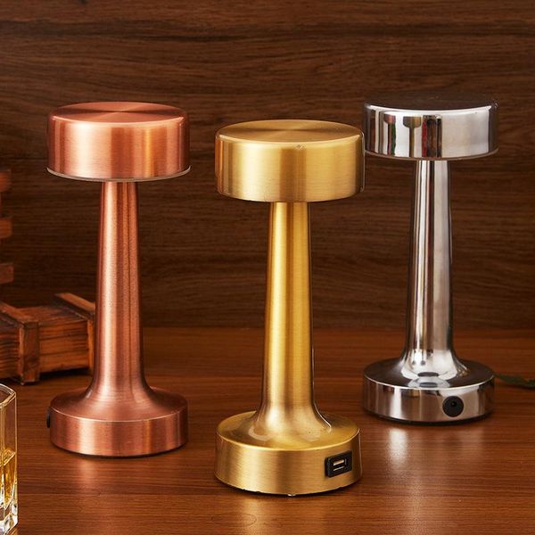 night lights led vintage bar table lamp light rechargeable retro copper color personality creative cafe restaurant ktv
night lights led vintage bar table lamp light rechargeable retro copper color personality creative cafe restaurant ktv