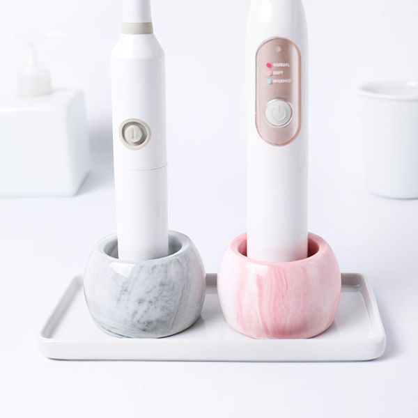 ceramic electric toothbrush holder nordic powder gray marbling round base el family bathroom decoration storage supplies bath accessory set
ceramic electric toothbrush holder nordic powder gray marbling round base el family bathroom decoration storage supplies bath accessory set