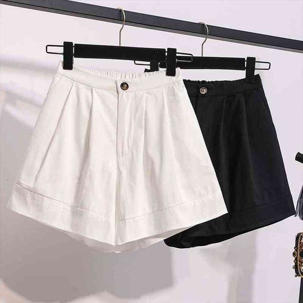 s-5xl plus size casual straight loose summer shorts women high waist white black shorts female wide leg short trousers c7217
s-5xl plus size casual straight loose summer shorts women high waist white black shorts female wide leg short trousers c7217