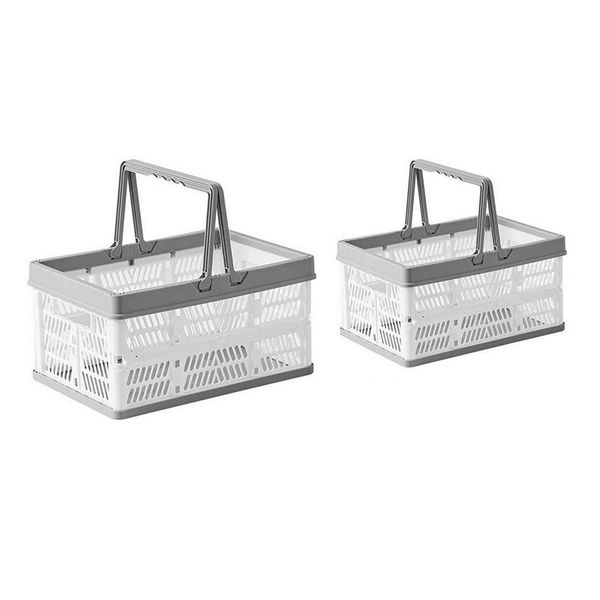 storage baskets 2pcs plastic collapsible crates with handles,stackable folding shopping baskets,utility container organizer bins
storage baskets 2pcs plastic collapsible crates with handles,stackable folding shopping baskets,utility container organizer bins