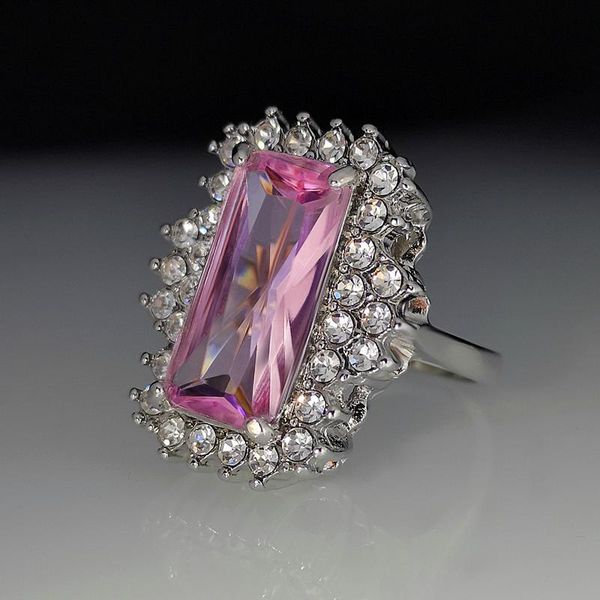 wedding rings vintage female crystal square thin ring classic silver color engagement charm pink zircon stone for women, Slivery;golden
wedding rings vintage female crystal square thin ring classic silver color engagement charm pink zircon stone for women, Slivery;golden