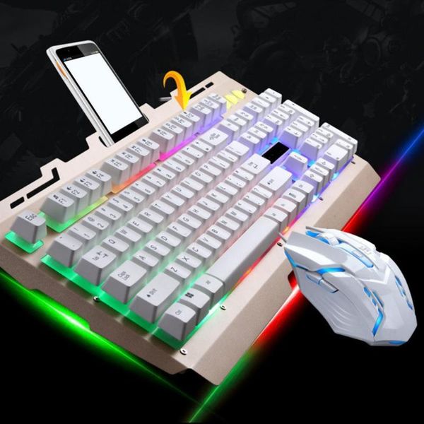 keyboard mouse combos 700 luminous rgb light wired set combination anti-ghosting colorful lighting gaming mechanical laptop
keyboard mouse combos 700 luminous rgb light wired set combination anti-ghosting colorful lighting gaming mechanical laptop