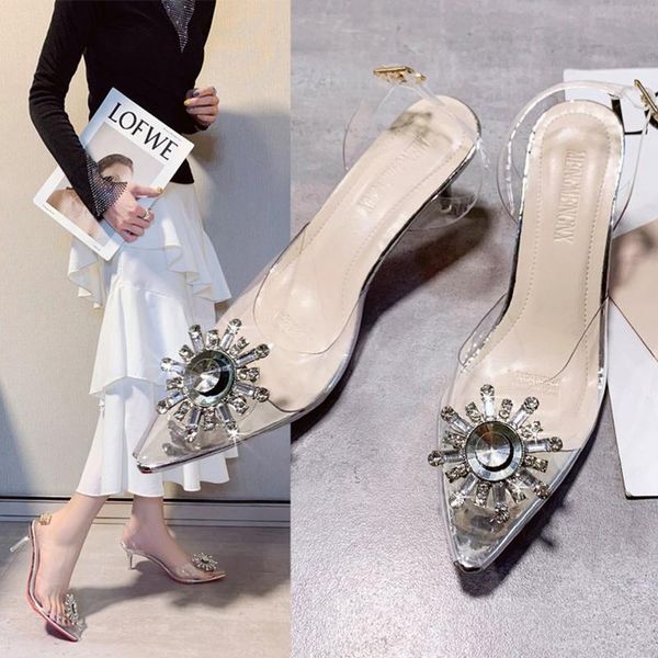 fashion women's simple heel sandals ladies rhinestone sheer strap shoes super heeled lady, Black
fashion women's simple heel sandals ladies rhinestone sheer strap shoes super heeled lady, Black