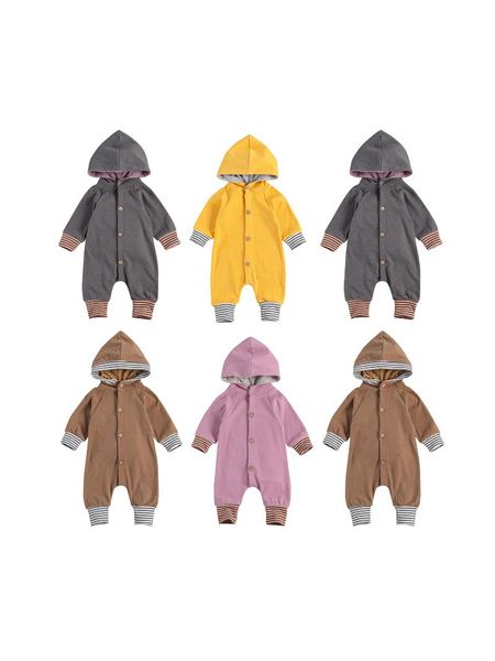 born baby boy girl hooded rompers long sleeve button down one piece jumpsuit fall clothes toddler kids outfits jumpsuits, Blue
born baby boy girl hooded rompers long sleeve button down one piece jumpsuit fall clothes toddler kids outfits jumpsuits, Blue