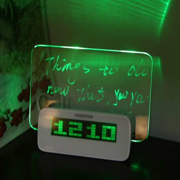 other clocks & accessories creative fluorescent electronic desk alarm clock message board despertador temperature calendar digital led timer
other clocks & accessories creative fluorescent electronic desk alarm clock message board despertador temperature calendar digital led timer