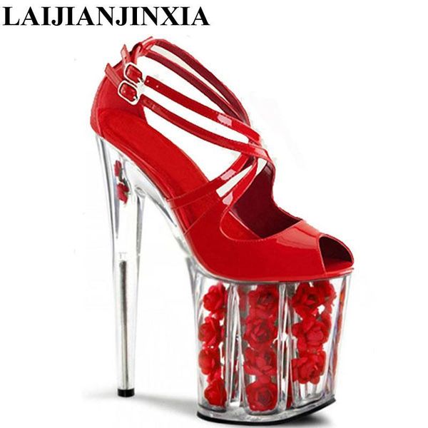 inch high heels crystal women's sandals open toe buckle strap 20cm high-heeled party shoes, Black
inch high heels crystal women's sandals open toe buckle strap 20cm high-heeled party shoes, Black