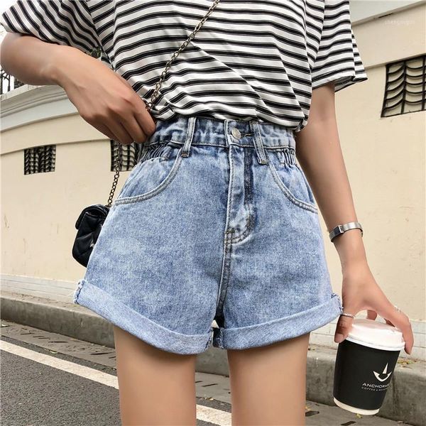 women's jeans virite summer elastic short wide leg casual women denim shorts female high waist jean, Blue
women's jeans virite summer elastic short wide leg casual women denim shorts female high waist jean, Blue