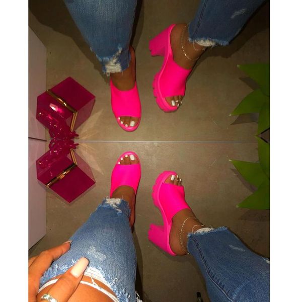 slippers 2021 summer women's high heeled sandals fashion solid color fish mouth outdoor casual handmade shoes plus size, Black
slippers 2021 summer women's high heeled sandals fashion solid color fish mouth outdoor casual handmade shoes plus size, Black