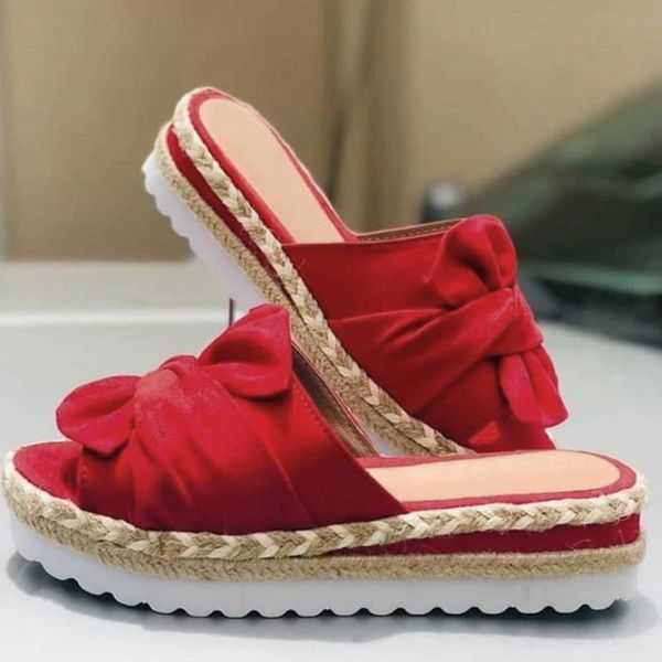 slippers 2021 women summer shoes slip-on bow flat beach open toe breathable sandals weave zapatos de mujer#b35, Black
slippers 2021 women summer shoes slip-on bow flat beach open toe breathable sandals weave zapatos de mujer#b35, Black