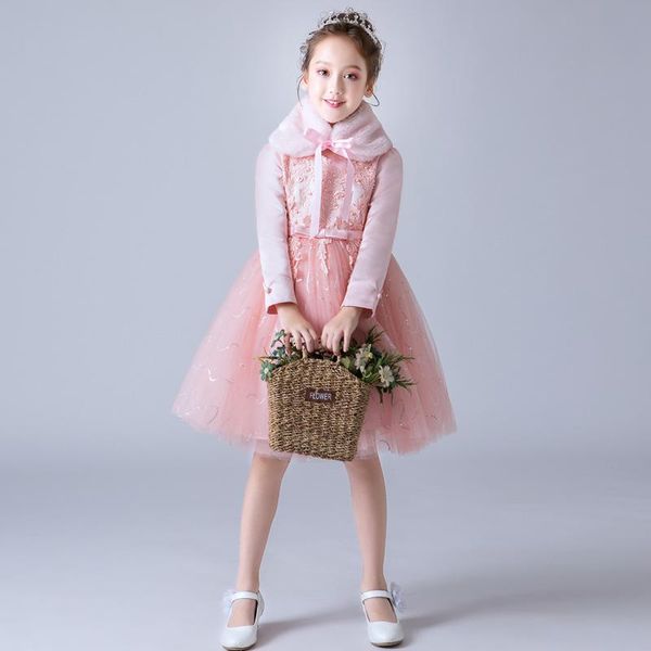 girl's dresses chinese style pink party flower little girls dress winter thick long sleeves beautiful princess christmas 5-10 years, Red;yellow
girl's dresses chinese style pink party flower little girls dress winter thick long sleeves beautiful princess christmas 5-10 years, Red;yellow