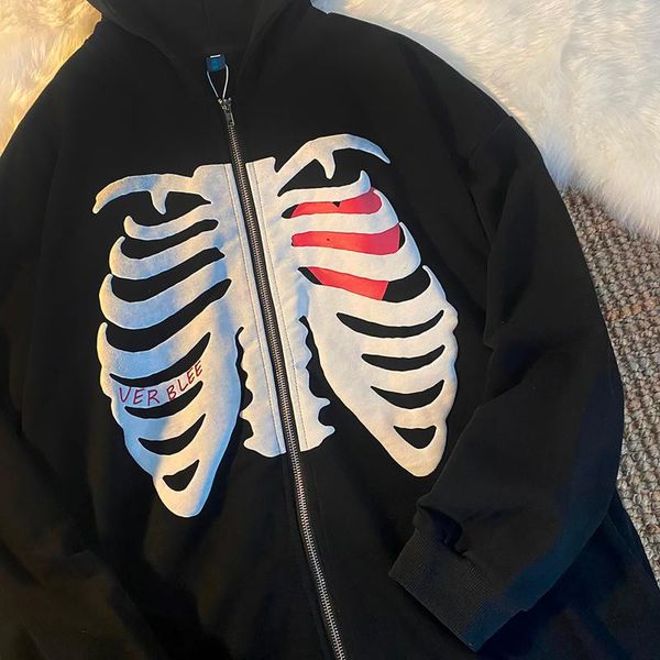 women's hoodies & sweatshirts oversized ladies halloween black white autumn hooded cardigan loose skull printed zip long sleeve jacket
women's hoodies & sweatshirts oversized ladies halloween black white autumn hooded cardigan loose skull printed zip long sleeve jacket