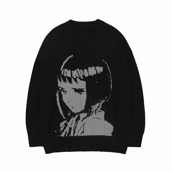 casual sweatshirt, harajuku style, casual, hip-hop, anime girl, autumn and winter, 2021, White;black
casual sweatshirt, harajuku style, casual, hip-hop, anime girl, autumn and winter, 2021, White;black
