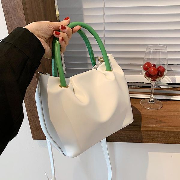 shoulder bags high-quality pu leather handbag 2021 fashion summer all-match women's designer one-shoulder messenger fold bucket bag
shoulder bags high-quality pu leather handbag 2021 fashion summer all-match women's designer one-shoulder messenger fold bucket bag