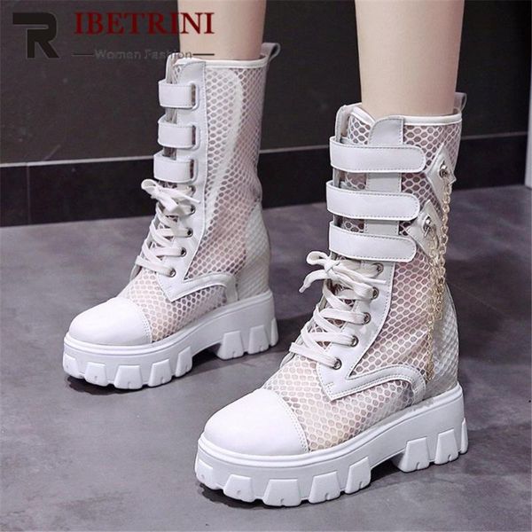 boots ribetrini summer breathable women motorcycle shoes black thick bottom chain disign internal increase
boots ribetrini summer breathable women motorcycle shoes black thick bottom chain disign internal increase