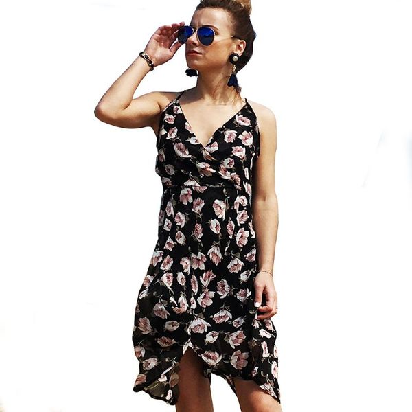 bonjean women casual summer sleeveless long girls female chiffon party dresses spring beach dress clothing, Black;gray
bonjean women casual summer sleeveless long girls female chiffon party dresses spring beach dress clothing, Black;gray
