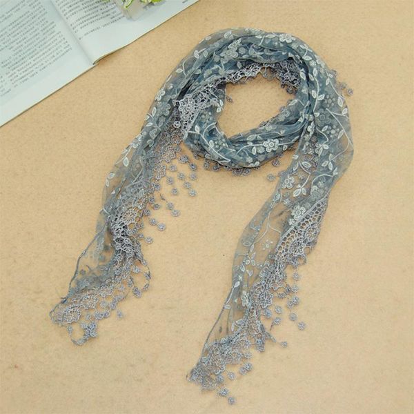 scarves women rose embroidery lace triangle pendant soft wraps scarf 1for selection, Blue;gray
scarves women rose embroidery lace triangle pendant soft wraps scarf 1for selection, Blue;gray