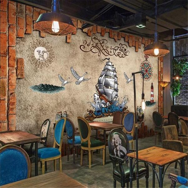 wallpapers milofi custom 3d large mural wall paper non-woven cloth pirate theme retro background decoration painting
wallpapers milofi custom 3d large mural wall paper non-woven cloth pirate theme retro background decoration painting