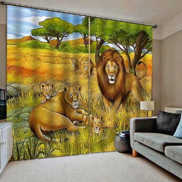 customized 3d modern style lion animals window curtains for living room el drapes home decorative cortinas para sala curtain &
customized 3d modern style lion animals window curtains for living room el drapes home decorative cortinas para sala curtain &