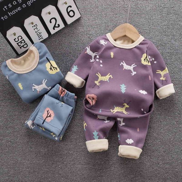 clothing sets 12m-8 years 2pcs/set pajamas children's underwear suit cartoon velvet warm girl's of winter baby boys babies clothes, White
clothing sets 12m-8 years 2pcs/set pajamas children's underwear suit cartoon velvet warm girl's of winter baby boys babies clothes, White