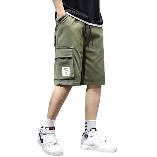 summer overalls shorts men's new trendy brand five-point pants men's casual fashion loose beach sports pants tide, Black
summer overalls shorts men's new trendy brand five-point pants men's casual fashion loose beach sports pants tide, Black