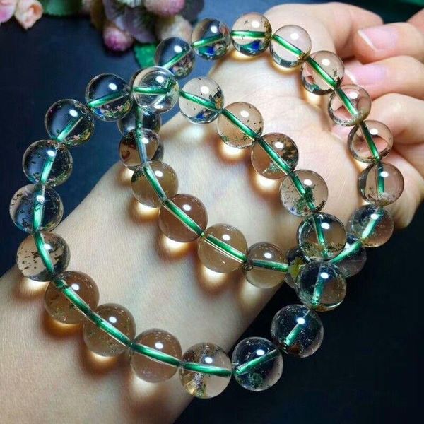 natural crystal bracelet phantom ghost quartz 11.5-10.5mm (cx#5265) beaded, strands, Black
natural crystal bracelet phantom ghost quartz 11.5-10.5mm (cx#5265) beaded, strands, Black