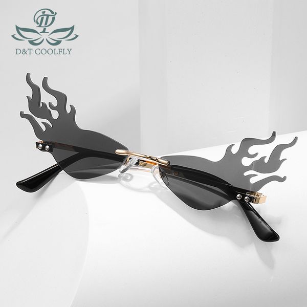 designer sunglasses d&t fashion fire wave flame women rimless sun glasses eyewear luxury trending wide side party streetwear, White;black
designer sunglasses d&t fashion fire wave flame women rimless sun glasses eyewear luxury trending wide side party streetwear, White;black