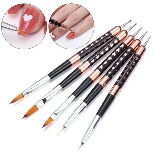 nail brushes uv painting liner gel 2 in 1 double head nails art dotting pen drawing pencil acrylic, Yellow
nail brushes uv painting liner gel 2 in 1 double head nails art dotting pen drawing pencil acrylic, Yellow