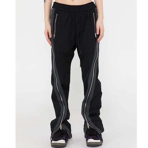 men's pants 2021 spring summer streetwear mens clothing opening zipper casual trousers retro urban loose bell-bottom cargo, Black
men's pants 2021 spring summer streetwear mens clothing opening zipper casual trousers retro urban loose bell-bottom cargo, Black