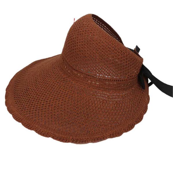 summer women hat casual fashion collapsible solid cap breathable empty beach visor outdoor vacation lady sun wide brim hats, Blue;gray
summer women hat casual fashion collapsible solid cap breathable empty beach visor outdoor vacation lady sun wide brim hats, Blue;gray