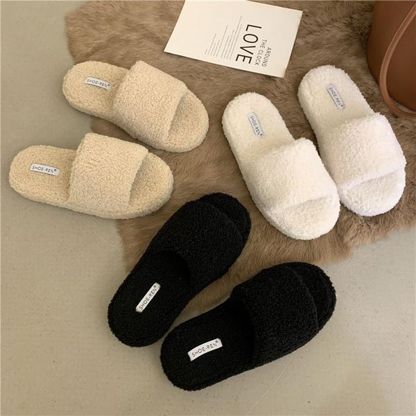 slippers winter fur home woman platform plush indoor non slip rubber sole slides furry shoes fuzzy buckle fluffy, Black
slippers winter fur home woman platform plush indoor non slip rubber sole slides furry shoes fuzzy buckle fluffy, Black