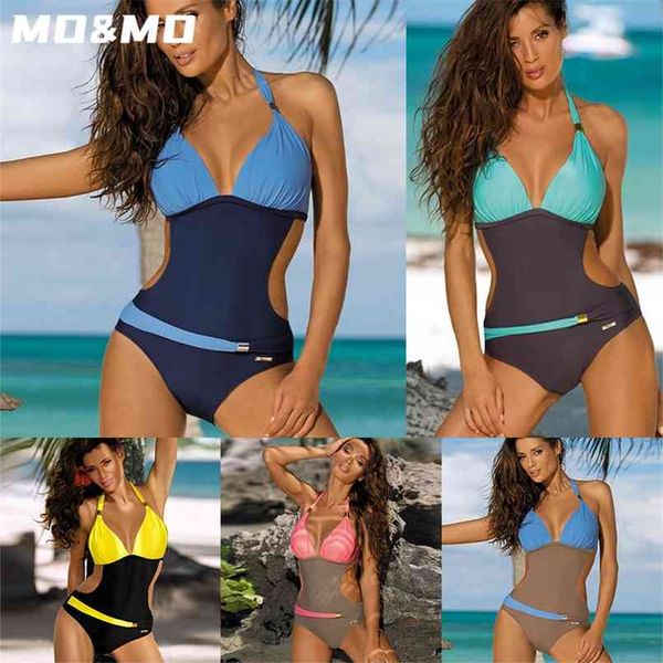 mo&mo- european and american conjoined triangle cup swimsuit bikini women's swimwear 210730, White;black
mo&mo- european and american conjoined triangle cup swimsuit bikini women's swimwear 210730, White;black