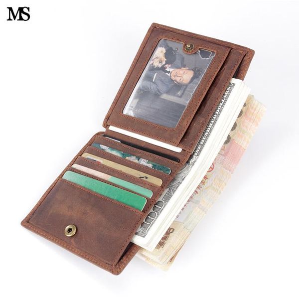 wallets ms multi-card men crazy horse leather casual case id cash po holder organizer wallet with coin pocket q384, Red;black
wallets ms multi-card men crazy horse leather casual case id cash po holder organizer wallet with coin pocket q384, Red;black