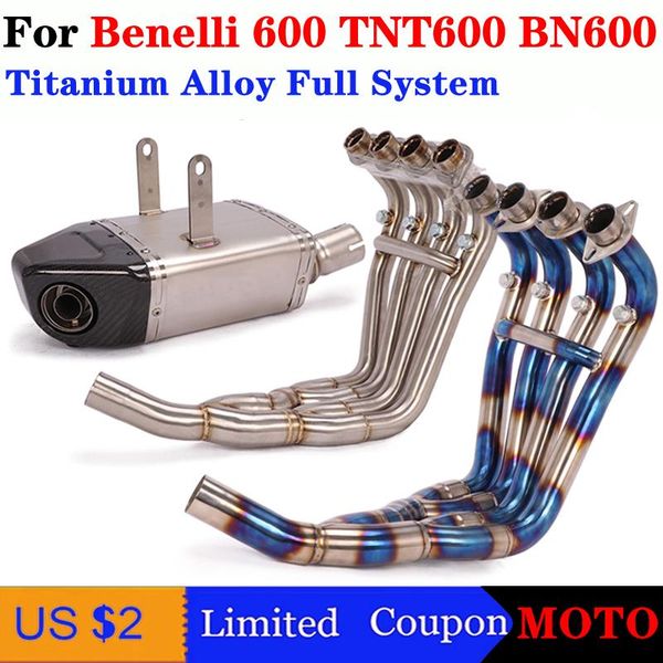 motorcycle exhaust system for benelli 600 tnt600 bn600 benelli600 full escape modify titanium alloy front link pipe muffler
motorcycle exhaust system for benelli 600 tnt600 bn600 benelli600 full escape modify titanium alloy front link pipe muffler