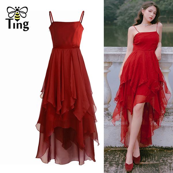 summer boho asymmetrical ruffles midi dress lady girl strap casual red bohemian beach vestidos fashion 210513, Black;gray
summer boho asymmetrical ruffles midi dress lady girl strap casual red bohemian beach vestidos fashion 210513, Black;gray