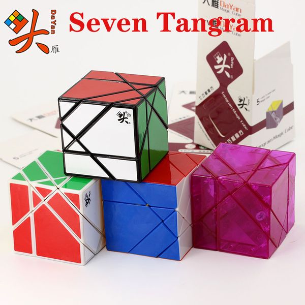 Magic cube puzzle Dayan 5 axis-3 rank cube 7 seven Tangram professional educational twist toys game master collection must gift
Magic cube puzzle Dayan 5 axis-3 rank cube 7 seven Tangram professional educational twist toys game master collection must gift