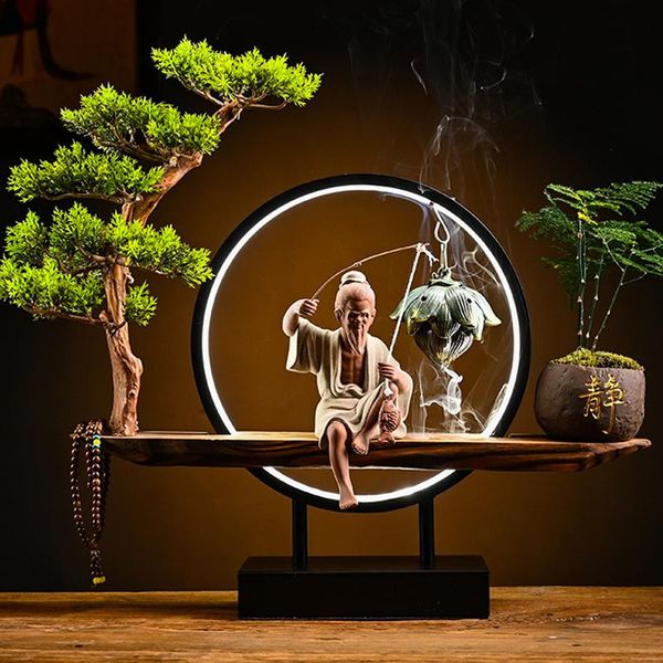 ceramic incense burner eletric large light modern smoke fountain budas decorativos figuras living room bd50ib fragrance lamps
ceramic incense burner eletric large light modern smoke fountain budas decorativos figuras living room bd50ib fragrance lamps