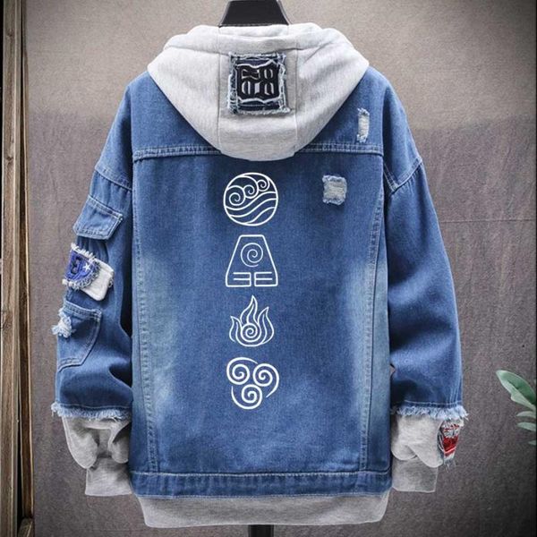 men's jackets fashion varsity denim jacket streetwear hip hop avatar the last airbender autumn motorcycle jean men clothing plus size, Black;brown
men's jackets fashion varsity denim jacket streetwear hip hop avatar the last airbender autumn motorcycle jean men clothing plus size, Black;brown