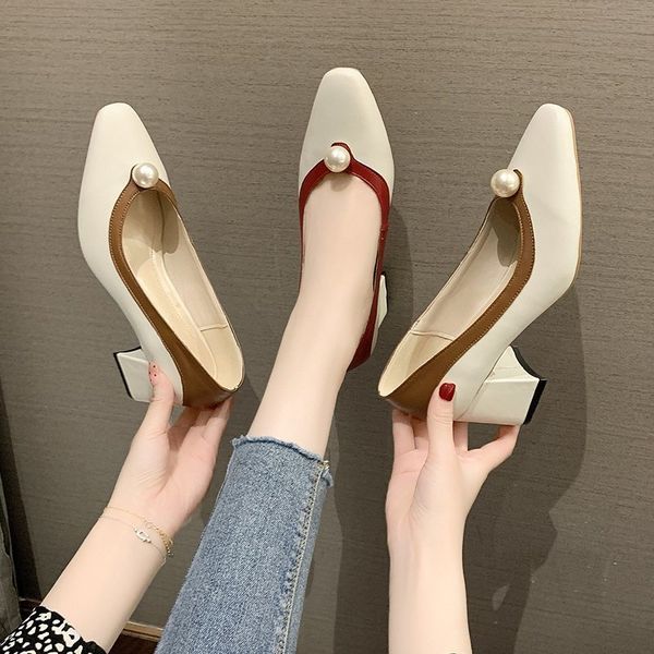 sandals women pumps mid-heels slip on dress shoes fashion boat woman office work shoe zapatos mujer hpo2, Black
sandals women pumps mid-heels slip on dress shoes fashion boat woman office work shoe zapatos mujer hpo2, Black