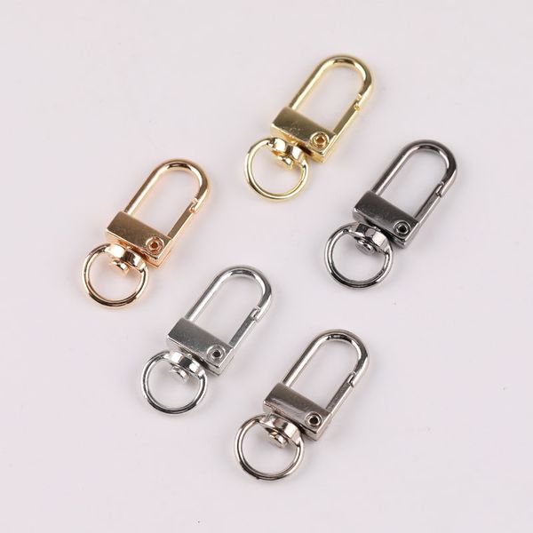 diy hardware accessories rotating dog buckle zinc alloy bag hook buckle key ring chain universal buckle 10pcs, Silver
diy hardware accessories rotating dog buckle zinc alloy bag hook buckle key ring chain universal buckle 10pcs, Silver