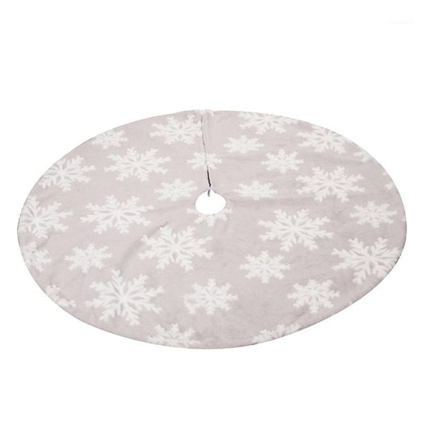 christmas decorations white tree plush skirt faux fur xmas rug merry ornament year