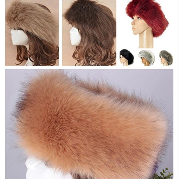 faux fur earmuffs ski headband hat snow cap winter ear warmer russian thick women fluffy outdoor hats, Black;white
faux fur earmuffs ski headband hat snow cap winter ear warmer russian thick women fluffy outdoor hats, Black;white