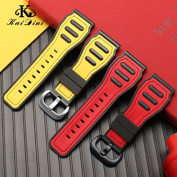 watch bands silicone rubber mechanical men's watches p3b/06/03 red yellow fashion waterproof sports strap bracelet 28mm, Black;brown
watch bands silicone rubber mechanical men's watches p3b/06/03 red yellow fashion waterproof sports strap bracelet 28mm, Black;brown