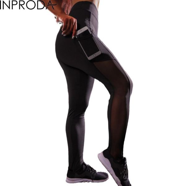 women's leggings inproda women mesh stitching high waist sport fitness drying elastic exercise womens pants 2021, Black
women's leggings inproda women mesh stitching high waist sport fitness drying elastic exercise womens pants 2021, Black